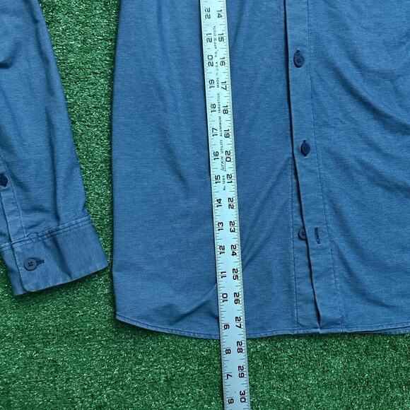 Lululemon Cyan Button-Up Shirt - Picture 2 of 6